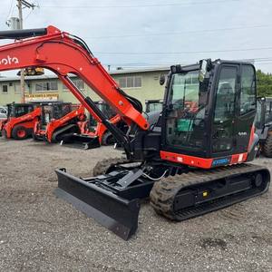 Mini excavadora de 5 toneladas usada Kubota de alta calidad, motor potente, bomba hidráulica, caja de cambios, componentes de núcleo, trabajos de construcción - Product Image 4