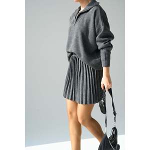 ชุดกระโปรงคอปกสีแอนทราไซต์ - Product Image 5