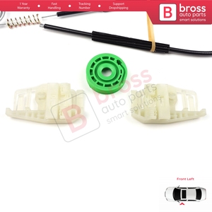Kit de réparation de lève-vitre électrique BWR741 gauche pour Série 3 E46 Compact 2001-2005 2/3 portes 51338251351 - Product Image 3