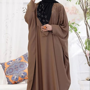 Services OEM : Abaya musulmane pour femme, design optimal, couleur personnalisée, haute qualité, légère, séchage rapide, respirante, anti-UV, anti-plis - Product Image 1