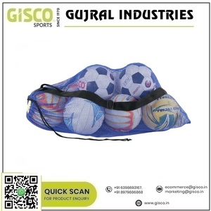 Sac de sport de stockage et de transport de balles facile de haute qualité pouvant contenir 10 balles Fabricant et fournisseur indien pour d'autres sports - Product Image 2