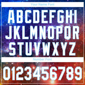 Nuevas Sudaderas con Capucha Deportivas Personalizadas con Nombre y Logotipo del Equipo, Diseño Galáctico 3D, Color Blanco y Azul Claro, para Adultos y Jóvenes - Product Image 6