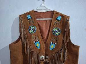 2025 último diseño hermoso hecho cálido desgaste nueva llegada estilo occidental prendas de vestir exteriores Chaleco de cuero para mujeres - Product Image 3