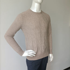 Suéteres de Cachemira para Hombre Hechos a Medida, Antiarrugas, de Secado Rápido, 240g, para Invierno - Product Image 3