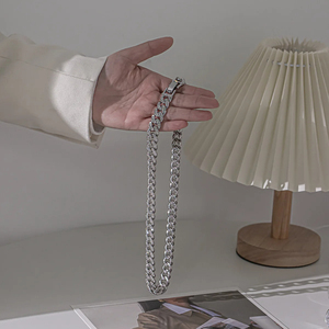 10K 14K 18K โซ่ทองขาวชุบเงินคิวบาได้รับการรับรองขนาด IGI เพชรตัดยอดเยี่ยม Hip cuban Link Chain unisex - Product Image 5