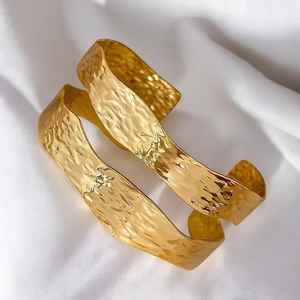 Handcrafted 100% Pure Brass Floral Designer Wide Cuff <b>Bracelet</b> Adjustable Bangle Gift for <b>Mom</b> - Product Image 1