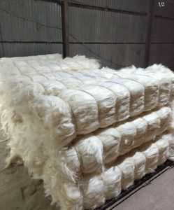 UG respetuoso con el medio ambiente FIBRA DE Sisal tejido crudo hilado relleno de hormigón fibra de carbono blanqueador ignífugo antibacterias - Product Image 4