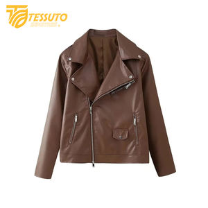Premium Quality Women's <b>Real</b> <b>Leather</b> <b>Jacket</b> High Quality Genuine <b>Leather</b> <b>jacket</b> with Low MOQ Stylish <b>Leather</b> Women's <b>Jackets</b> - Product Image 4