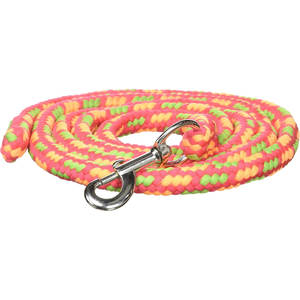 Braided Soft 8ft Poly <b>Lead</b> <b>Rope</b> for Horses Durable Strong Polypropylene with Brass Plated Snap Grip Training Handling Livestock - Product Image 6
