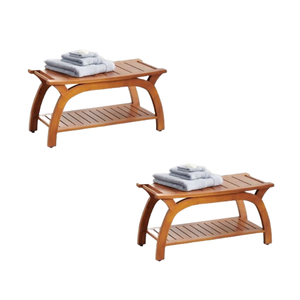 Accessoires de salle de bain de haute qualité chaise en bois design personnalisé pour la maison hôtel villa auberge fabriquée en Indonésie - Product Image 5