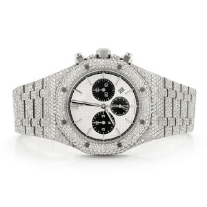 Reloj de Lujo de Alta Gama con Diseño Octagonal, Oro, VVS, Moissanita, Cuarzo, Moda, 20 mm - Product Image 3