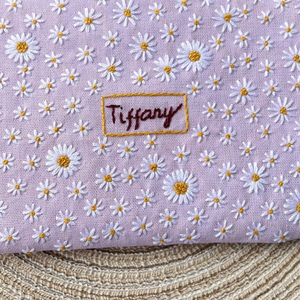 กระเป๋าผ้าลินินปักมือพร้อมเย็บปักถักร้อยกระเป๋าเป้สะพายหลังผ้าลินินสีต่าง ๆ ผ้าลินินนุ่ม 100% OEM ผลิตในเวียดนาม - Product Image 5