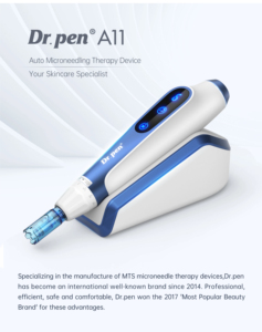ปากกาดูแลผิวหน้าแบบไม่ใช้เข็ม รุ่น A11 MTS <span class=keywords><strong>Dermapen</strong></span> Dr Pen A11 สำหรับใช้ในบ้าน สะดวกและมีประสิทธิภาพ - Product Image 2