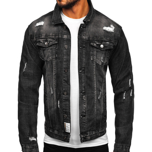 Tears Jeans Vestes Pour Hommes Veste Pour Hommes Personnalisée Dernière Conception Jeans De Haute Qualité Vestes Pour Hommes, Vestes Homme, Veste Pour Homme - Product Image 5