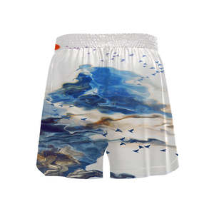 กางเกงบาสเก็ตบอลชายไซส์ใหญ่พิเศษสำหรับฤดูร้อน ระบายอากาศได้ดี แห้งเร็ว ดีไซน์ใหม่ พิมพ์ลาย ชุดกีฬา ขายส่ง รับผลิตตามสั่ง OEM พร้อมโลโก้ตามต้องการ - Product Image 2