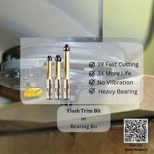 Gỗ Mặt Trời Pro tuôn ra TRIM & mang <span class=keywords><strong>Router</strong></span> bits cao cấp tốc độ cao Công cụ Cắt cho chính xác chế biến gỗ cắt tỉa ứng dụng - Product Image 5