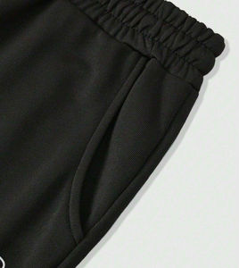 กางเกงวอร์มขายาวสำหรับผู้ชายผ้าฟลีซหนักพิมพ์ลายปักโลโก้สำหรับยิมและชุดลำลอง - Product Image 5