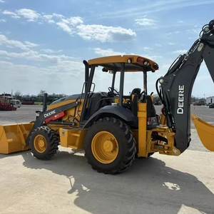 Cargadora de Dirección Deslizante DEEERE 310SL HL 2021, Carga Nominal de 40 Toneladas - Product Image 1