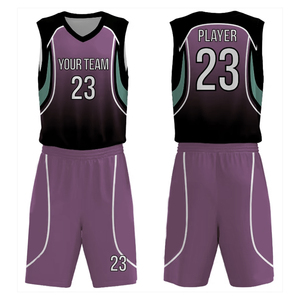Por encargo último baloncesto Jersey uniforme Bsci poliéster ropa deportiva con impresión por sublimación más opción de tamaño - Product Image 5