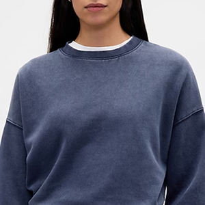 Sudadera de Mujer de Manga Larga, Material de Algodón/Poliéster, Cuello Redondo, Precio al por Mayor para Compradores al por Mayor, Servicio OEM, Diseño Moderno - Product Image 2