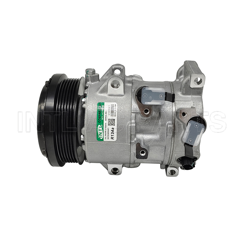 カムリ ACV45 エアコンコンプレッサー G 4WD デンソー 6SEU16C,447260 