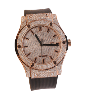 2025 montre de diamant VVS Moissanite de luxe de qualité supérieure faite à la main montre de Style Hip Hop en acier inoxydable IcedOut 41mm en Inde - Product Image 6