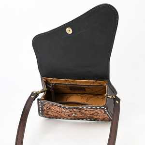 กระเป๋าพาดลำตัวหนังสไตล์ตะวันตกมาใหม่พร้อมดีไซน์เครื่องมือและพู่จากผู้ผลิตอินเดีย - Product Image 5