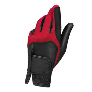Gants de golf en cuir de mouton Cabretta respirants à doigts entiers avec logo brodé personnalisé OEM en gros - Product Image 4