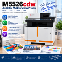 Imprimante multifonction couleur A4 reconditionnée M5526cdw, 26 ppm, recto-verso, sans fil, copieur, scanner, fax, machine de bureau, Japon