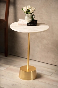 Ensemble de 2 tables basses en bois sculpté et fait à la main, table industrielle - Product Image 3