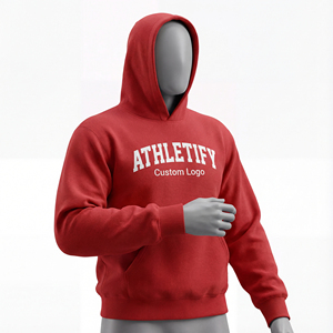 Premium Cotton Blended Mens Pullover Hoodie Basics Essential Casual Comfort Perfect Cotton Blended Hoodie para todo el día. - Product Image 1