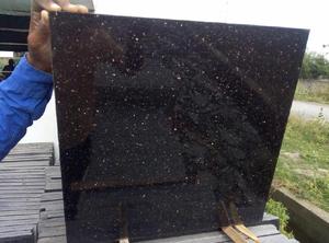 Best Quality Black Galaxy Granite Slabs Timely Delivery Polished <b>Blocks</b> Kitchen Countertops Modern Natural Quarry Factory Price - Product Image 5