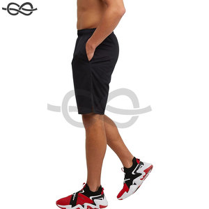 Logo personnalisé vierge de qualité supérieure Polyester Gym Mesh Sports Athletic Running Shorts pour hommes Léger Respirant Fitness Basketball - Product Image 3