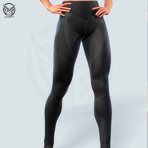 Legging de qualité supérieure en matière première de qualité supérieure, taille mi-haute, uni, pour femmes, avec plusieurs motifs et couleurs, et dernier article - Product Image 4