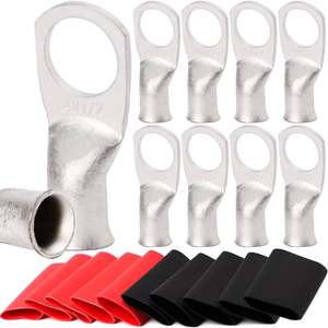 Cosses de câble tubulaires en cuivre de type à sertir-usage intensif - Product Image 4