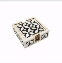 Juego de posavasos con incrustaciones de hueso clásico, suministros al por mayor hechos en India para el hogar, Hotel, restaurante, posavasos decorativos, alfombrillas y almohadillas - Product Image 5
