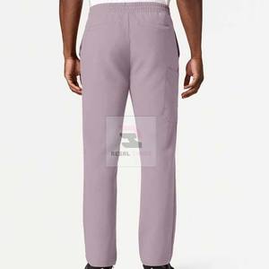 Ensemble de blouses médicales pour hommes en coton tissé de haute qualité, respirant et confortable - Product Image 6