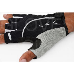 Vente chaude Unisexe PU Demi-Doigt Gants De Cyclisme Couleur Personnalisée Anti-Transpiration Respirant Équipement De Sport En Gros De Ville Fabriqué - Product Image 3
