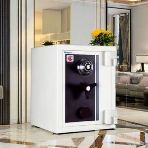 Caja Fuerte Resistente al Fuego para el Hogar 370, Caja Fuerte para Oficina en Casa y SOHO, de Acero Ignífugo, Tamaño Mediano, para Documentos, con Pernos de Bloqueo Resistentes - Product Image 1