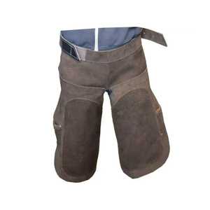 Tablier maréchal-ferrant à la mode Premium forgeron en cuir plein maréchal-ferrant soins du sabot maréchal-ferrant hommes femmes tablier réglable marron et noir - Product Image 5