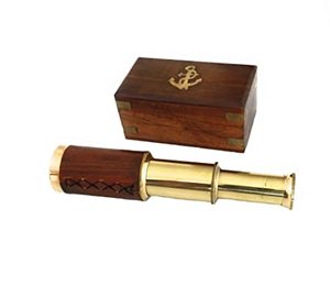 กล้องโทรทรรศน์แบบพกพา,กล้องโทรทรรศน์ทะเลทำจากโลหะทำจากทองเหลืองสำหรับจำหน่ายกลางแจ้งดีไซน์ล่าสุด - Product Image 1