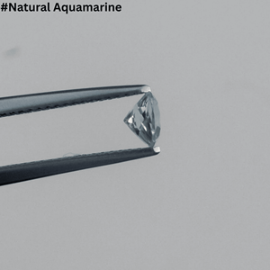 Venta al por mayor de piedras preciosas sueltas de aguamarina natural azul, facetadas, de forma redonda, para la fabricación de joyas, tamaño pequeño, de 1 mm a 3 mm. - Product Image 4