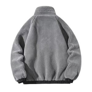 mountain <b>fur</b> <b>jacket</b> blank casual fleece <b>jackets</b> <b>men</b>, streetwear sherpa <b>jacket</b> - Product Image 5