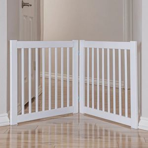 Portes professionnelles pour animaux de compagnie barrières de sécurité en bois couverture des frontières pour chiot et autres animaux de compagnie pour la maison jardin intérieur en vrac quantité - Product Image 2