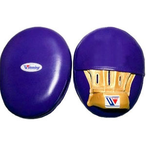 Coussinets de frappe Winning Boxing 100% cuir véritable, paire, meilleure qualité pour les sports MMA, Muaythai, Kickboxing, entraînement et combat - Product Image 1