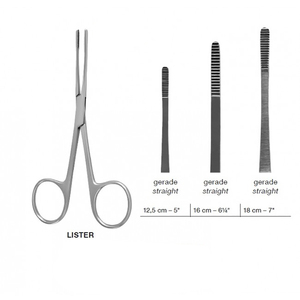 Pince à lister manuelle pour une manipulation sécurisée des tissus et une précision chirurgicale - Product Image 1