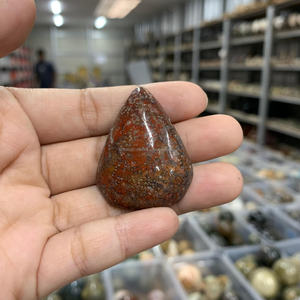 เรดแจสเปอร์คาโบชองคริสตัลอินโดนีเซียธรรมชาติคุณภาพสูงขัดเงาหินบำบัดศิลปะสะสมขนาด 30-50 มม. - Product Image 6