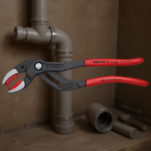 Alicates Knipex Negros Atramentizados para Sifones y Conectores, para Trampas, Accesorios de Tubería y Conectores - Product Image 3