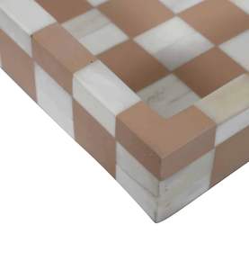 Nouveau plateau de service en bois de nacre de luxe, incrusté de os, élégant, assiettes et sous-verres pour la décoration de la maison pour l'Aïd, cadeau, plateau du Ramadan - Product Image 5