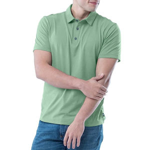 เสื้อโปโลสำหรับผู้ชายเสื้อกอล์ฟผ้าปักลายขนาด XL ใส่ลำลองดีไซน์พิเศษป้องกันรอยยับ - Product Image 4